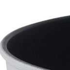 White Recycled Plastic Indoor Outdoor Round Pot Planter - 11-inch