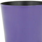 Navy Blue Recycled Plastic Indoor Outdoor Round Pot Planter - 7-inch