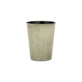 Gray Recycled Plastic Indoor Outdoor Round Pot Planter - 5-inch