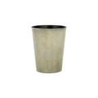 Gray Recycled Plastic Indoor Outdoor Round Pot Planter - 5-inch