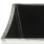 Silver Recycled Plastic Indoor Outdoor Rectangular Planter Box - 8-inch