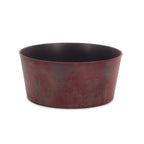 Red Recycled Plastic Indoor Outdoor Round Pot Planter - 12-inch