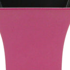 Hot Pink Recycled Plastic Indoor Outdoor Square Pot Planter - 5-inch