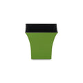 Lime Green Recycled Plastic Indoor Outdoor Square Pot Planter - 5-inch