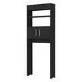 Black Wood Freestanding Single Door Bathroom Vanity - 25-inch
