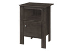 Brown Wood Nightstand - 24-inch