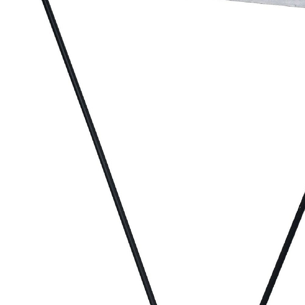 Antiqued White Writing Desk - 32-inch