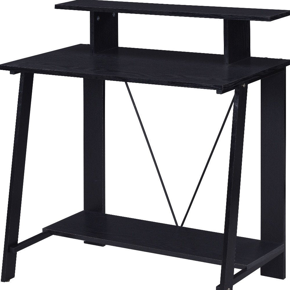 Black Writing Desk - 32-inch