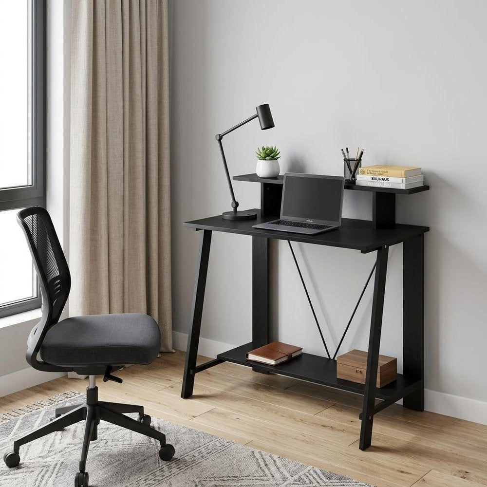 Black Writing Desk - 32-inch