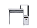 Antiqued White Computer Desk - 37-inch
