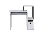 Antiqued White Computer Desk - 37-inch