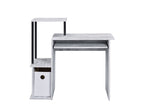 Antiqued White Computer Desk - 37-inch