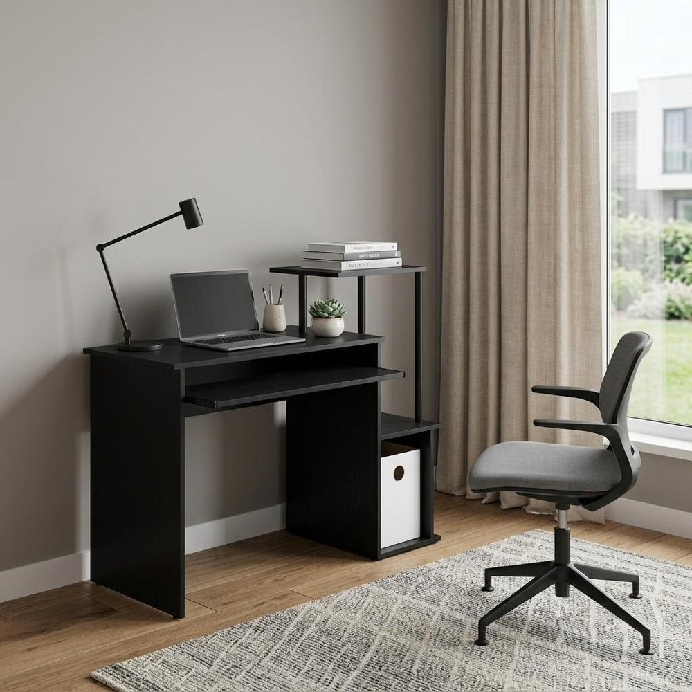 Black Computer Desk - 37-inch