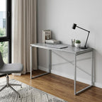 Gray and Black Writing Desk - 47-inch