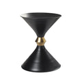 Black Iron End Table - 18-inch