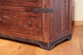 Wood Brown Two Drawer Nightstand - 29-inch