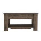 Dark Brown Storage Bench with Flip Top - 40-inch