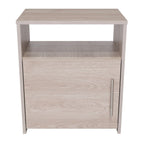 Gray Wood Nightstand - 23-inch
