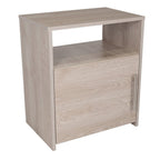 Gray Wood Nightstand - 23-inch