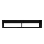 Black Floating Mount Entertainment Center - 48-inch