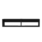 Black Floating Mount Entertainment Center - 48-inch