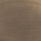 Antiqued Bronze and Black Steel Oval Two Tier Coffee Table - 26-inch