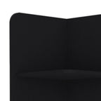 Black Wood Freestanding Bathroom Vanity - 15-inch