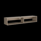 Beige Floating Mount TV Stand - 59-inch