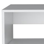 White Floating Mount TV Stand - 59-inch