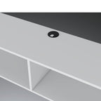 White Floating Mount TV Stand - 59-inch