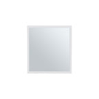 White Wood Floating Bathroom Vanity and Medicine Cabinet with Mirror - 20-inch