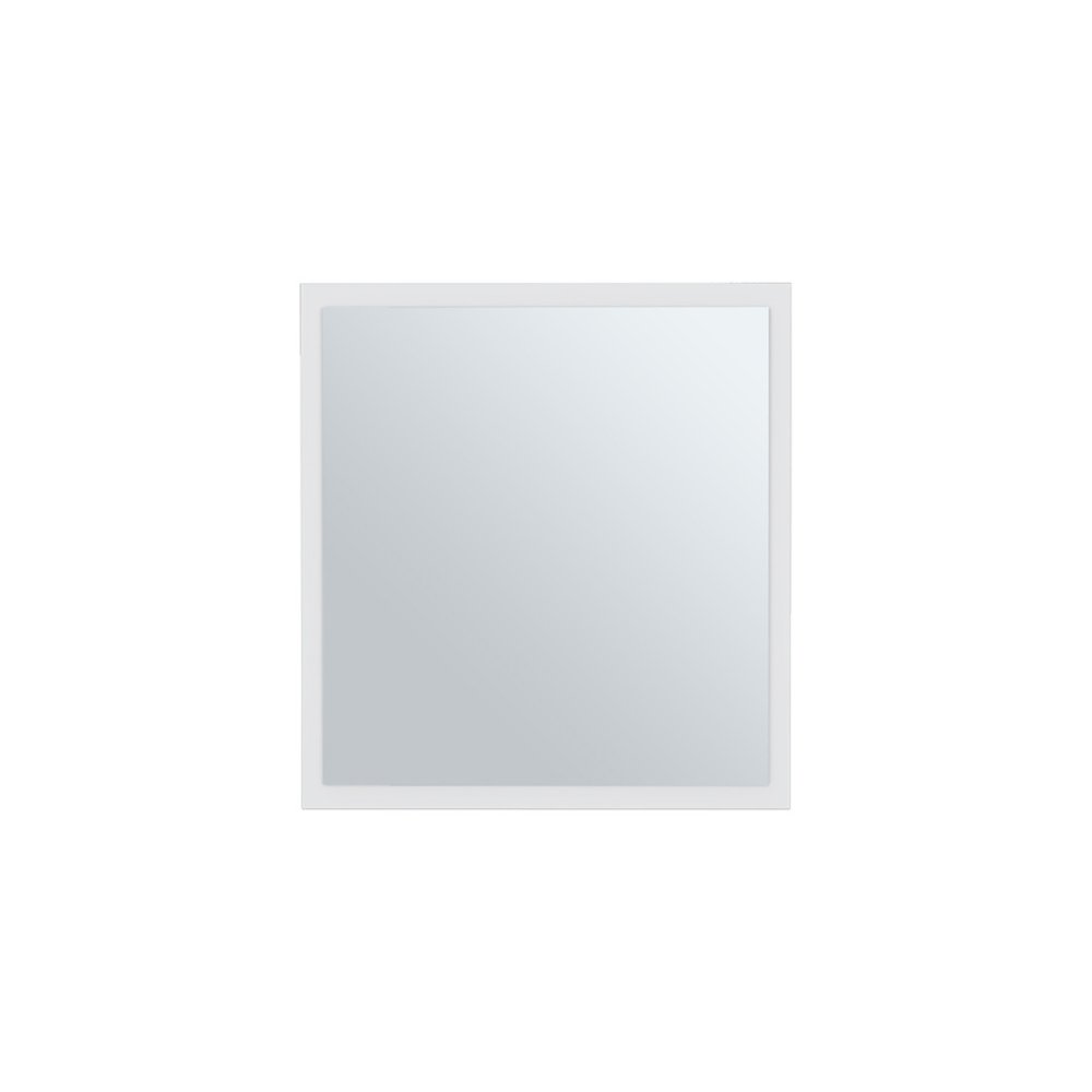 White Wood Floating Bathroom Vanity and Medicine Cabinet with Mirror - 20-inch