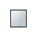 Black Wood Floating Bathroom Vanity - 20-inch