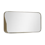 Bronze Metal Accent Mirror - 28-inch
