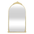 Gold Metal Arch Accent Mirror - 34-inch