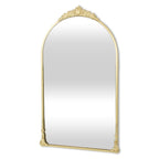 Gold Metal Arch Accent Mirror - 34-inch