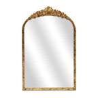 Gold Metal Arch Accent Mirror - 16-inch