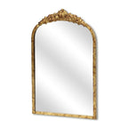Gold Metal Arch Accent Mirror - 16-inch