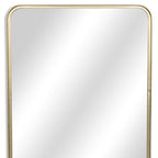 Gold Metal Accent Mirror - 30-inch