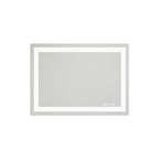 Clear Lighted Frameless Bathroom Vanity Mirror - 20-inch