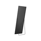 Black Metal Freestanding and Wall Mount Framed Full Length Mirror - 63-inch