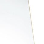 Gold Metal Freestanding and Wall Mount Framed Full Length Mirror - 63-inch