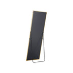 Gold Metal Freestanding and Wall Mount Framed Full Length Mirror - 63-inch