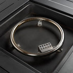 50000 Btu 28 Black Rattan Propane Square Fire Pit with Cover