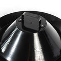 50000 Btu 19 Black Steel Propane Portable Tabletop Round Fire Pit