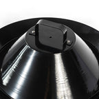 50000 Btu 19 Black Steel Propane Portable Tabletop Round Fire Pit