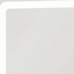 Lighted Freestanding Frameless Makeup Shaving Tabletop Mirror with USB - 18-inch