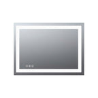 Lighted Frameless Bathroom Vanity Mirror - 32-inch