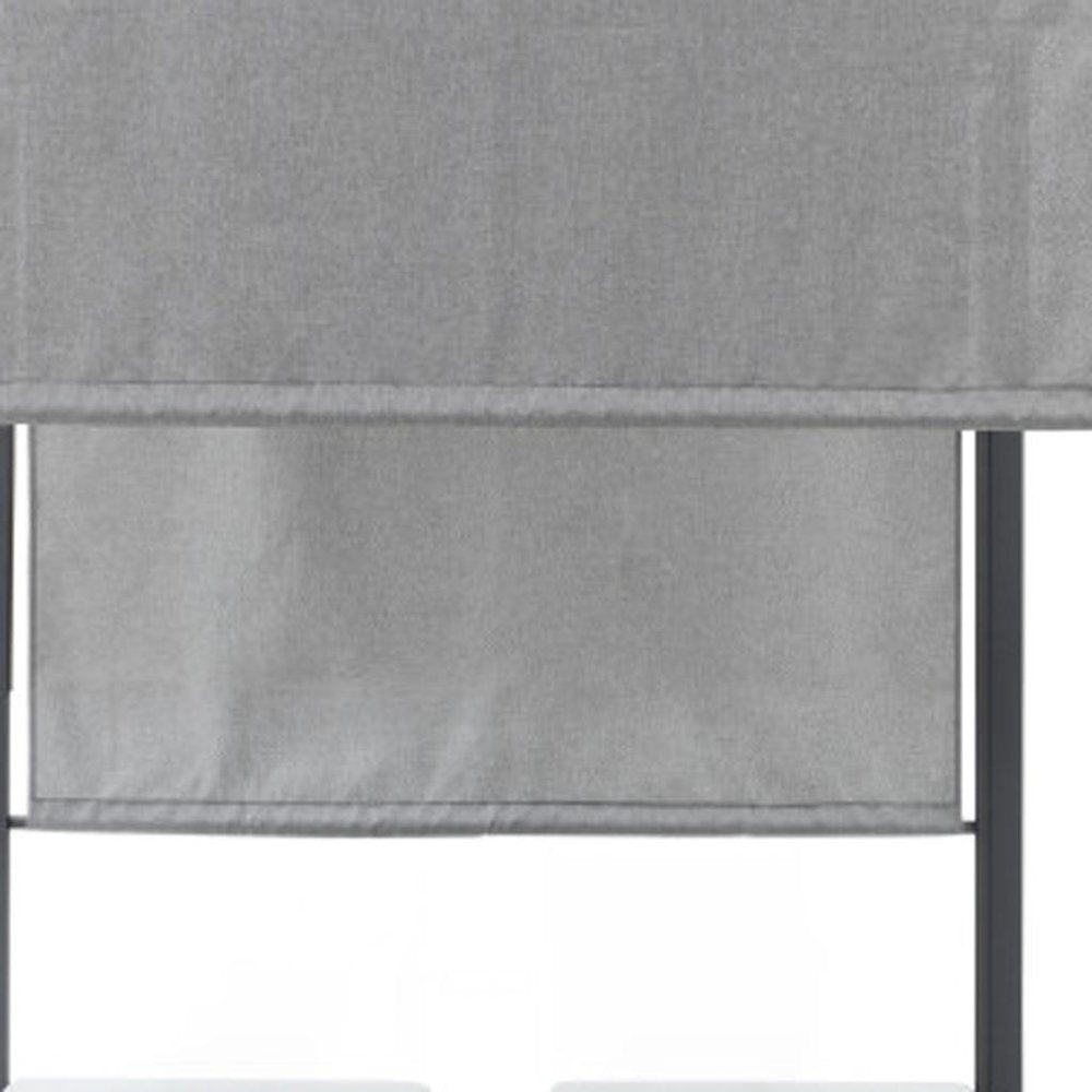 Gray Aluminum Gazebo - 64 X 64-inch