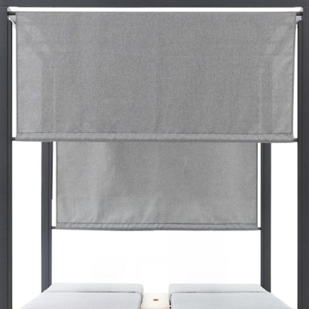 Gray Aluminum Gazebo - 64 X 64-inch